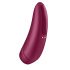 Satisfyer Curvy 1+ - nutikas õhulainete kliitoristimulaator (punane) 