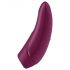 Satisfyer Curvy 1+ - nutikas õhulainega kliitoristimulaator (punane)