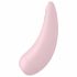 Satisfyer Curvy 2+ - nutikas õhulainetega kliitori stimulaator vibraator (roosa) 