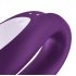 Satisfyer Double Joy - nutikas, akuga, veekindel paarvibraator (lilla) 