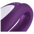 Satisfyer Double Joy - tark, veekindel paaride vibraator (lilla)