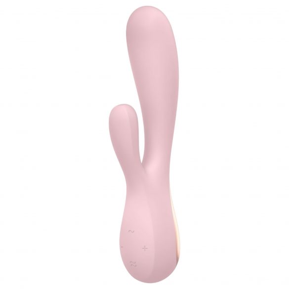 Satisfyer Mono Flex - nutikas veekindel vibraator (kahvatu roosa) 