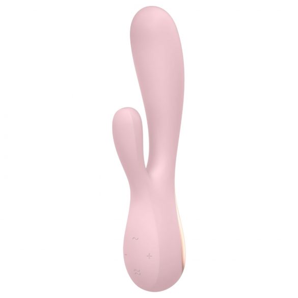 Satisfyer Mono Flex - nutikas veekindel vibraator (kahvatu roosa)