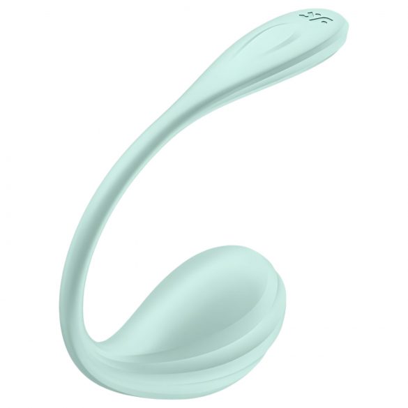 Satisfyer Smooth Petal - nutikas vibreeriv muna (roheline)