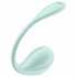 Satisfyer Smooth Petal - nutikas vibreerimismuna (roheline) 