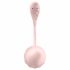 Satisfyer Ribbed Petal - raadio vibratsioonimuna (roosa) 