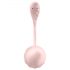 Satisfyer Ribbed Petal - raadiopuldiga vibreeriv muna (roosa)