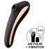 Satisfyer Dual Kiss - akuga vagina- ja kliitorivibraator (must)