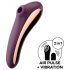 Satisfyer Dual Kiss - 2in1, akuga vagina- ja kliitorivibraator (lilla)