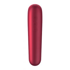   Satisfyer Dual Love - nutikas tupevibraator ja kliitori stimulaator (punane)