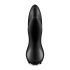 Satisfyer Rotator Plug 1 - laetav, helmestega anaalvibraator (must) 