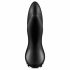 Satisfyer Rotator Plug 1 - laetav, helmestega anaalvibraator (must) 