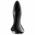 Satisfyer Rotator Plug 1 - laetav, helmestega anaalvibraator (must) 