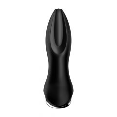   Satisfyer Rotator Plug 2 - akuga pärlitega anaalvibraator (must)