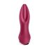 Satisfyer Rotator Plug 2 - akuga, pärliga anaalvibraator (fuksia) 