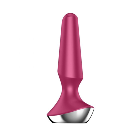 Satisfyer Plug-ilicious 2 - nutikas anaalne vibraator (punane)