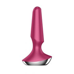   Satisfyer Plug-ilicious 2 - nutikas anaalne vibraator (punane)