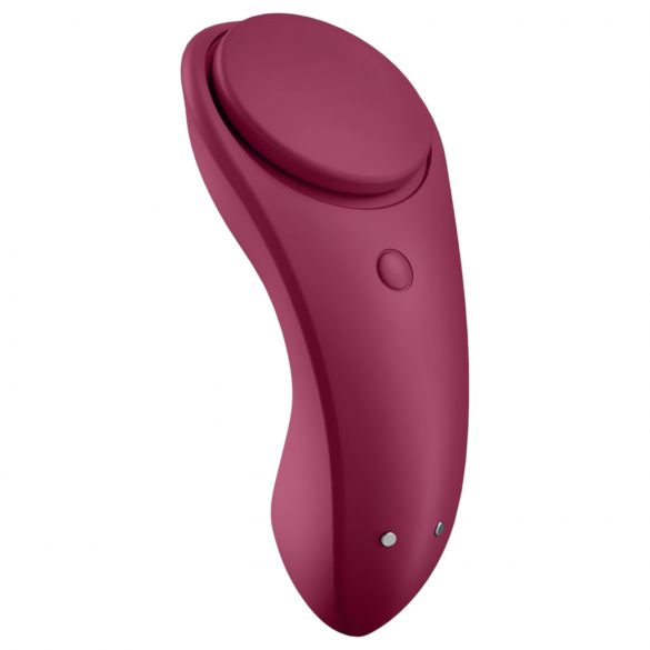 Satisfyer Sexy Secret - nutikas veekindel püksikutepesu vibraator (bordoo)