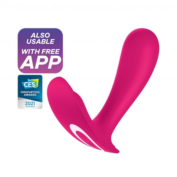 Satisfyer Top Secret - tark mootoriga vibraator (roosa) 