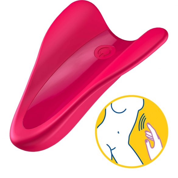 Satisfyer High Fly - akuga, veekindel kliitorivibraator (magenta) 