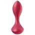 Satisfyer Backdoor Lover - akuga, veekindel anaalvibraator (punane)