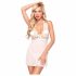 Penthouse Sweet & Spicy - kaelapael pitskleit ja stringid (valge)  - M/L