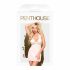 Penthouse Sweet & Spicy - kaelapael pitskleit ja stringid (valge)  - M/L