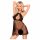 Penthouse Libido Boost - pitsiline babydoll ja stringid (must) 