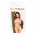 Penthouse Double Spice - pitsiline rinnahoidja komplekt (nude) 