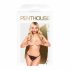 Penthouse Hot Getaway - paelaga avatud pitsist stringid (must)  - M/L