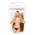 Penthouse Hot Getaway - paelaga avatud pitsist stringid (must)  - L/XL