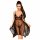 Penthouse Naughty Doll - pitskleit ja stringid (must) - M/L