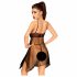 Penthouse Naughty Doll - pitskleit ja stringid (must)  - M/L