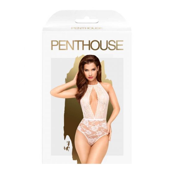 Penthouse Toxic Powder - lace body with straps (white) - M/L