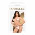 Penthouse Body Search - avatustav necc-siidsukad (valge)  - XL