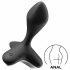 Satisfyer Game Changer - akuga anaalvibraator (must) 