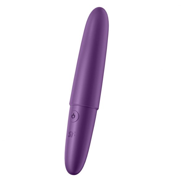 Satisfyer Ultra Power Bullet 6 - akuga, veekindel vibraator (violetne) 