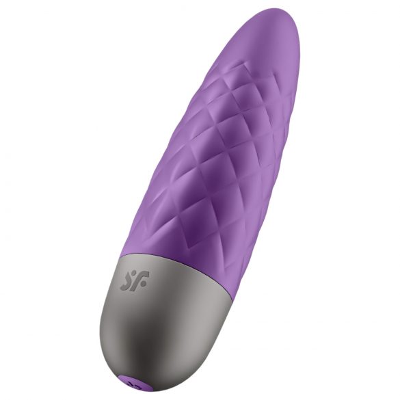 Satisfyer Ultra Power Bullet 5 - akuga, veekindel vibraator (violetne)