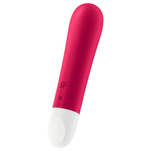 Satisfyer Ultra Power Bullet 1 - akulaetav, veekindel vibraator (punane)