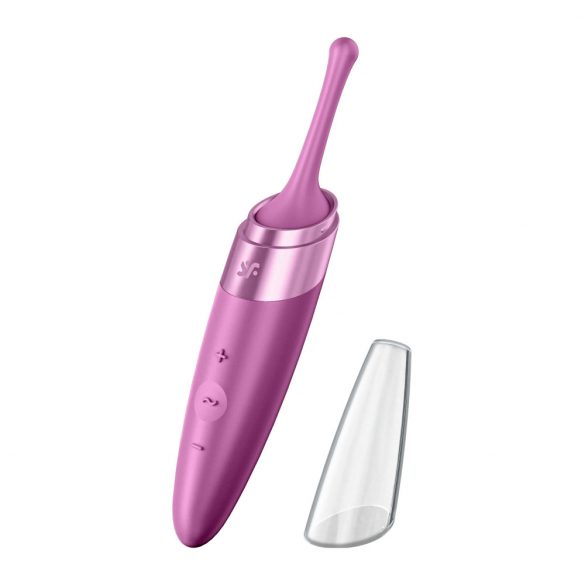 Satisfyer Twirling Delight - akutoitega, veekindel kliitori vibraator (lilla) 