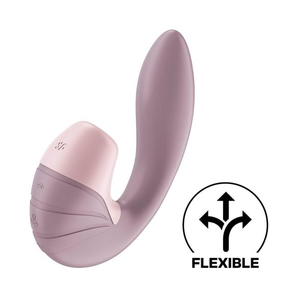 Satisfyer Supernova - akuga, õhulainega 2in1 vibraator (roosa)