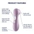 Satisfyer Pro 2 Gen2 - akutoitega kliitoristimulaator (violet) 