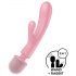 Satisfyer Triple Lover - G-punkti ja masseeriv vibraator (roosa)