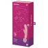 Satisfyer Triple Lover - G-punkti ja masseeriv vibraator (roosa)