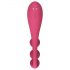 Satisfyer Tri Ball 1 - aku toitega multifunktsionaalne vibraator (punane)