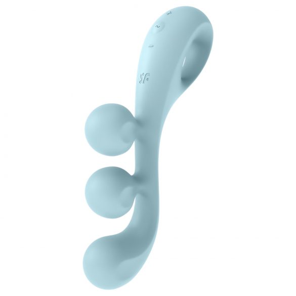 Satisfyer Tri Ball 2 - laetav multifunktsionaalne vibraator (piparmünt)