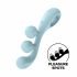 Satisfyer Tri Ball 2 - akuga, multifunktsionaalne vibraator (mint)