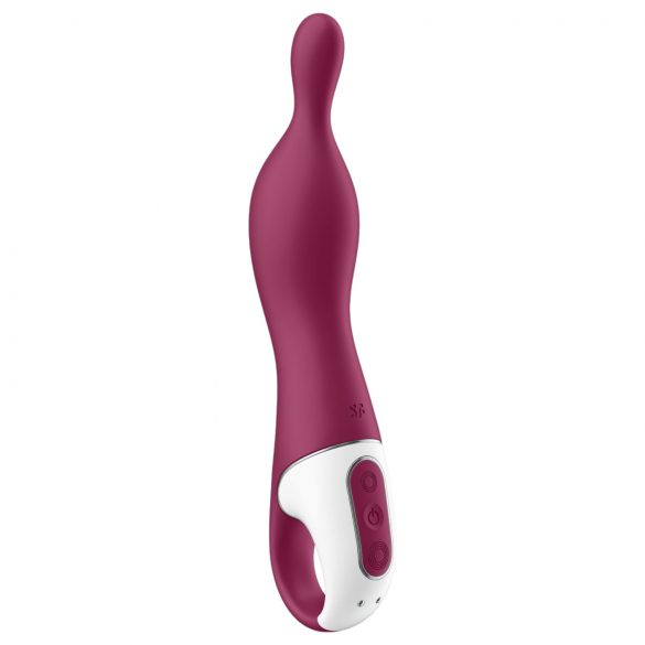 Satisfyer A-Mazing 1 - akuga A-punkti vibraator (punane)