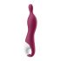 Satisfyer A-Mazing 1 - akuga, A-punkti vibraator (punane) 