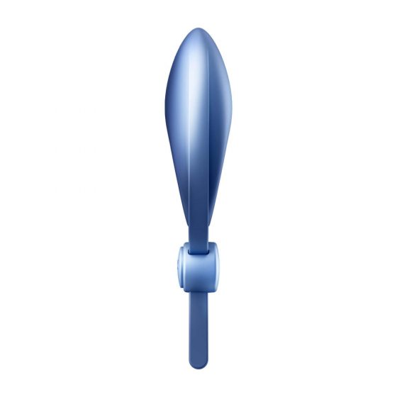 Satisfyer Sniper - akuga, vibreeriv peeniserõngas (sinine)